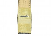 Hirsch 'Rainbow' M Black Openended Leather Strap, 16mm