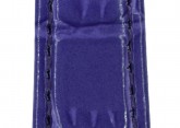 Hirsch 'LouisianaLook' M Violet Leather Strap, 14mm