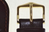 Hirsch 'Osiris' L Brown Leather Strap, 22mm