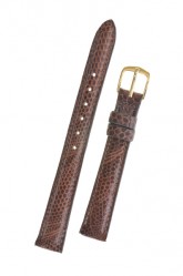 Genuine Brown Lizard Skin Watch Strap 12mm