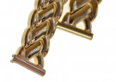 Gold plated watch bracelet - 11-16mm
