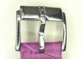 Hirsch 'Princess' Fuchsia Leather Strap, 20mm