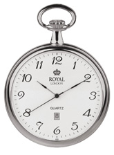 Royal London Open Face Pocket Watch 90015-01