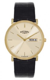 Gents Quartz Rotary Strap Watch GS02624/03