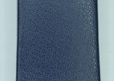 Hirsch 'Diamond calf'' Blue Leather Strap,M, 16mm