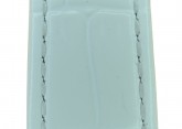 Hirsch 'LouisianaLook' M White Leather Strap, 22mm