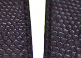Genuine black Lizard Skin Watch Strap 20mm