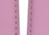 Plain Pink Leather Watch Strap 20mm