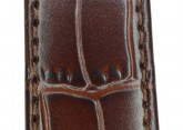 Hirsch 'LouisianaLook' Brown Leather Strap, 22mm