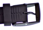 Swatch Black Rubber Watch Strap 'Black Rebel' 