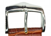 Hirsch 'Modena' Golden Brown Leather Strap, 20mm