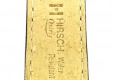 Hirsch 'Osiris' XL Black Leather Strap, 18mm