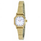 Ladies Quartz Rotary Gold Plated Bracelet Watch LB00764/29