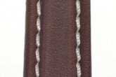 Hirsch 'Trapper' Brown Leather Strap, 22mm