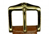 Hirsch 'Siena' M Golden Brown, 14mm Tuscan Leather Strap