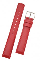Hirsch 'Runner' 20mm Red Leather Strap 