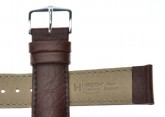 Hirsch 'Highland' M Brown, leather watch strap 16mm