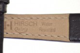 Hirsch 'Osiris' Black Leather Strap, 13mm