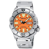 Gents Seiko Orange Monster Automatic Bracelet Watch SKX781K1