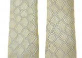 Hirsch 'Pythea Pearl'  20mm  Pearl Leather Strap 