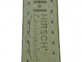 Hirsch 'LouisianaLook' M White Leather Strap, 16mm
