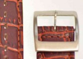 Swatch Golden Brown Leather Irony Watch Strap 'Golden Brown'