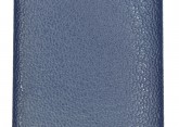 Hirsch 'Scandic' L Blue leather watch strap, 24mm