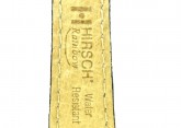 Hirsch 'Rainbow' M White Leather Strap, 14mm