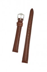 Hirsch 'Highland' M Brown, leather watch strap 12mm