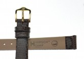 Hirsch 'Lizard' 12mm Brown Leather Strap 