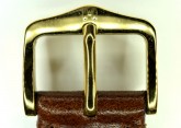 Hirsch 'Siena' M Brown, 18mm  Tuscan Leather Strap 