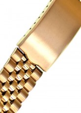 Gold plated watch bracelet - 18mm 