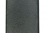 Hirsch 'Scandic' L Black leather watch strap, 18mm