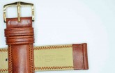 Hirsch 'Ascot' 20mm Golden Brown Leather Strap 