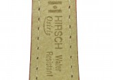 Hirsch 'Osiris' Red Leather Strap, 14mm