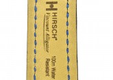 Hirsch 'Viscount' Blue Leather Strap, 19mm