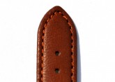 Hirsch 'Merino-Artisan' Tan Leather Strap, 20mm