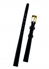 Condor Black Leather Watch Strap 10mm