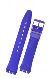 Swatch Strap Classic Purple  'Callicarpa' 17mm