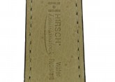 Hirsch 'LouisianaLook' Brown Leather Strap, 18mm