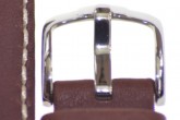 Hirsch 'Mariner' 22mm Brown Leather Strap 