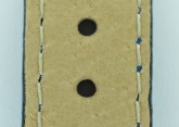 Hirsch 'Crocograin' Blue Leather Strap,M, 14mm