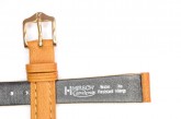 Hirsch 'Camelgrain' 14mm Honey Leather Strap 
