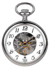 Royal London Open Face Mechanical Pocket Watch 90002-01