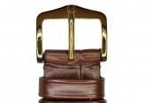 Hirsch 'London' L Brown Leather Strap, 18mm
