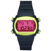 Unisex Adidas 'Candy' Multi-Coloured Digital Strap Watch ADH6068