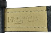 Hirsch 'Buffalo' L 18mm Black Leather Strap 