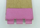 Hirsch Sarah, Watch Strap for Swatch Slim in Pink, 16mm, Plastic Buckle 
