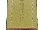Hirsch 'Knight' 26mm Golden brown leather strap