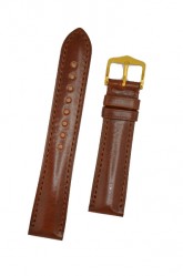 Hirsch 'Siena' M Brown, 18mm Tuscan Leather Strap